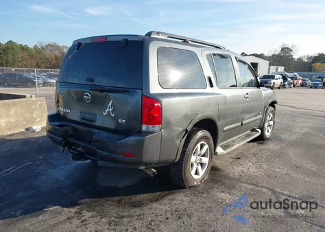 2009 Nissan Armada Se из США, поврежденный, VIN 5N1AA08C99N602133